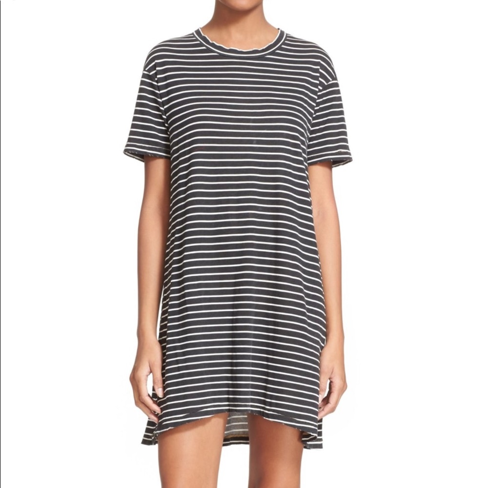 Stripe T-shirt dress